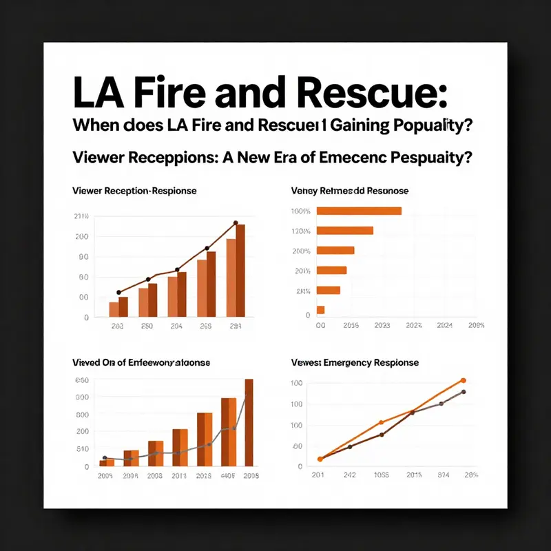 Firefighters in action during the premiere of LA Fire and Rescue.