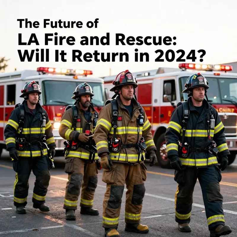 Firefighters in action during a training session, showcasing readiness and the possibility of new challenges in 2024.