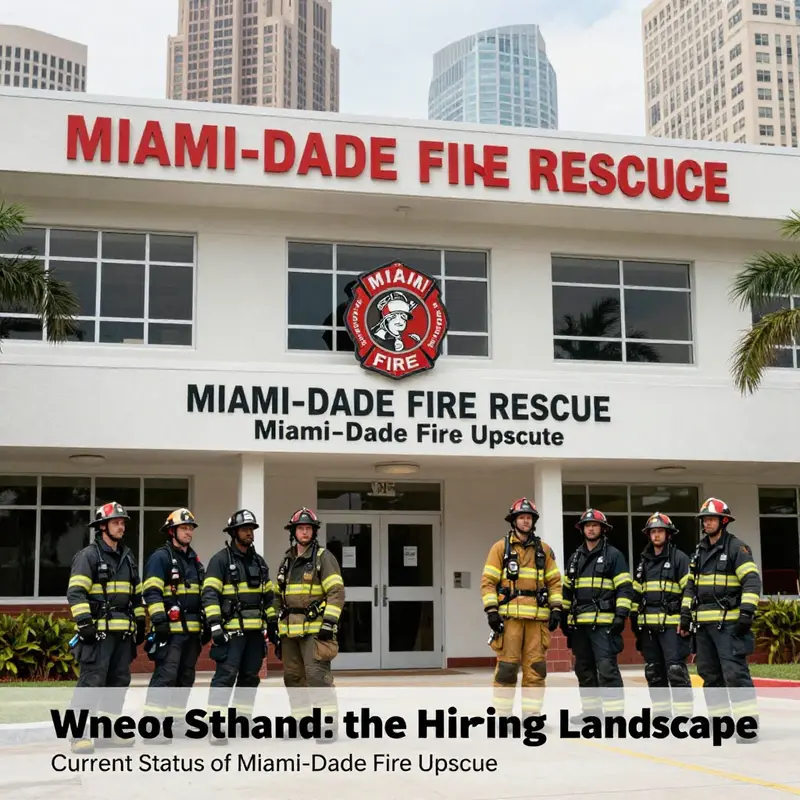 Miami-Dade Fire Rescue Headquarters, showcasing the readiness and dedication of the firefighters.