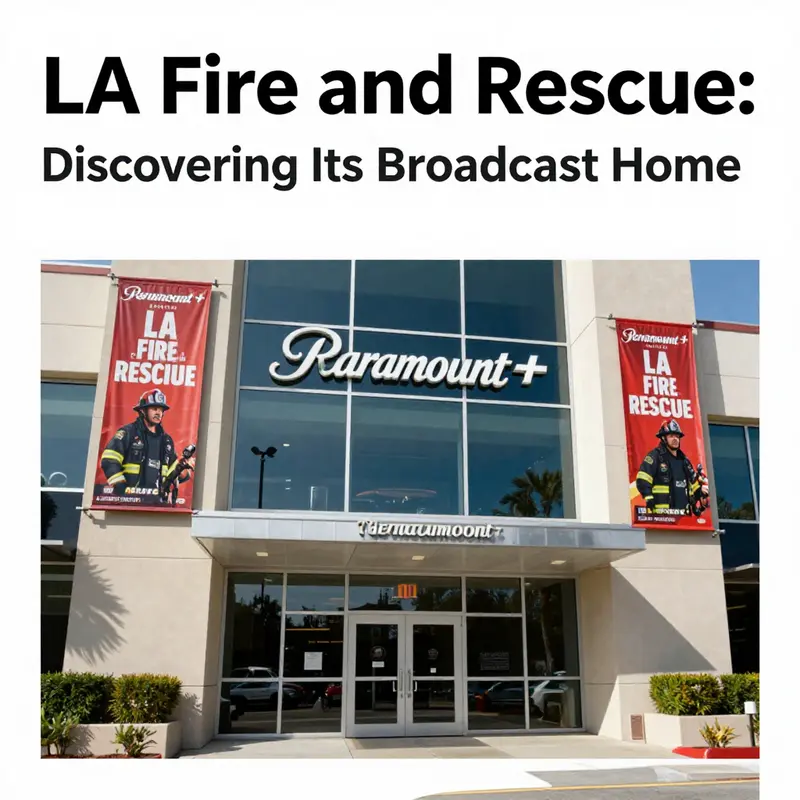 LA Fire and Rescue streaming on Paramount+: A glimpse of engagement from home.