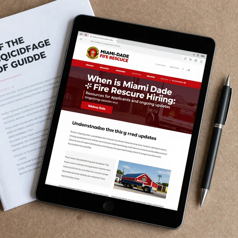 Miami-Dade Fire Rescue Headquarters, showcasing the readiness and dedication of the firefighters.