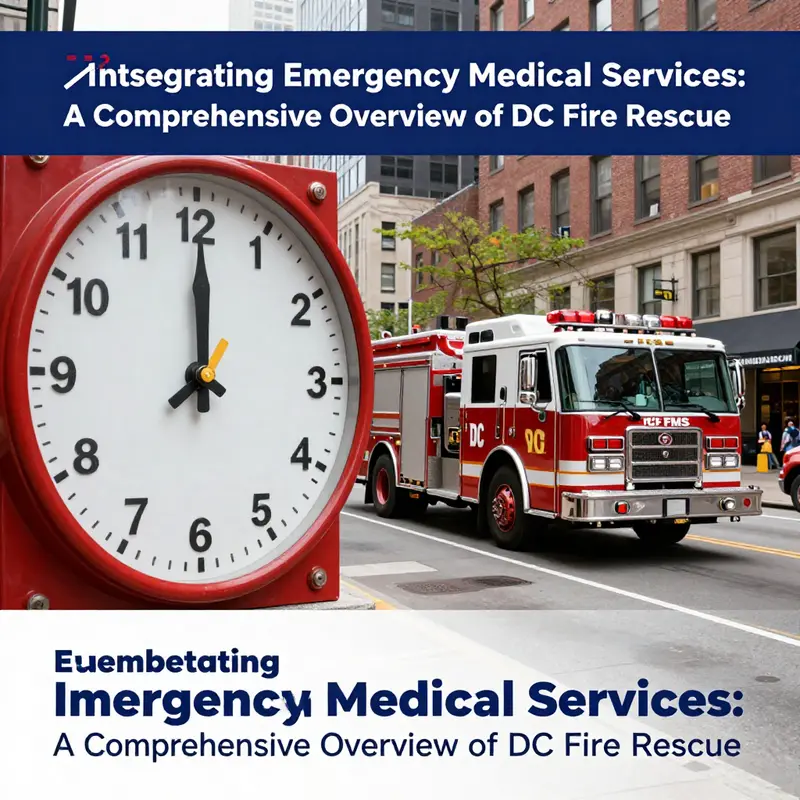 DC FEMS utilizes an integrated response model, where firefighters also serve as trained paramedics.