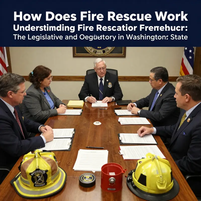 Firefighters demonstrate their proactive approach to community safety during a fire drill.