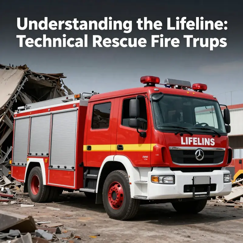 A view of specialized hydraulic tools used by technical rescue fire trucks.