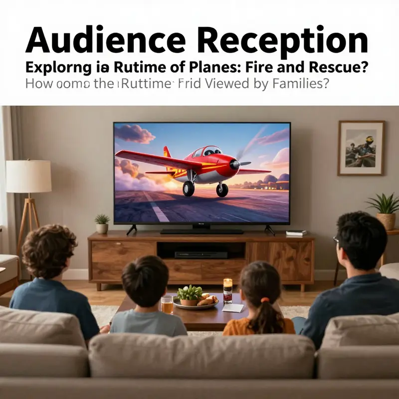 The contrasting elements of time and action in Planes: Fire and Rescue.