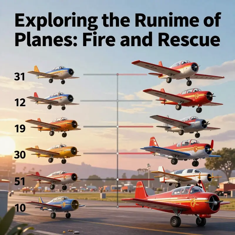 The contrasting elements of time and action in Planes: Fire and Rescue.