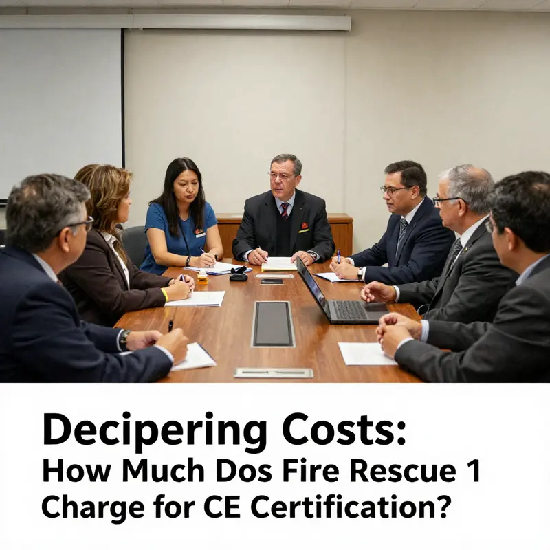 An overview of the CE certification process and how it relates to charges by Fire Rescue 1.