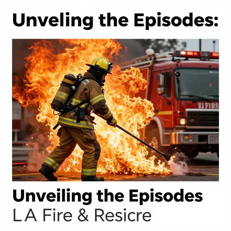 Firefighter battling flames in a heroic rescue operation.