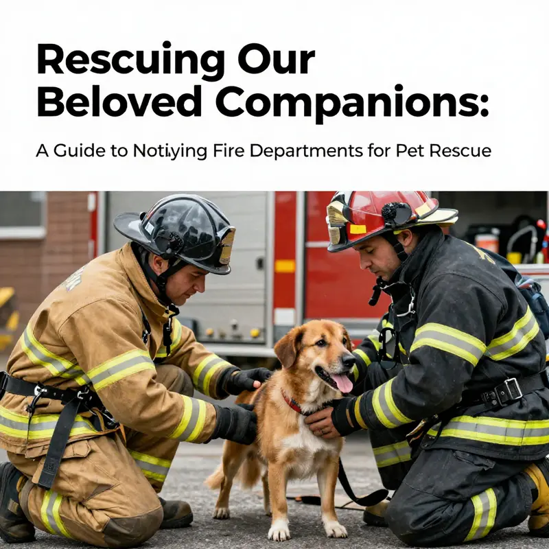 A firefighter rescuing a pet, showcasing the dedication of emergency services in animal rescue.