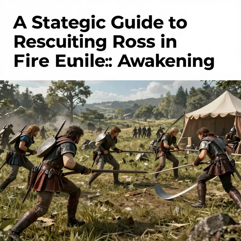 Recognizing the context of Ross’s capture sets the stage for the rescue mission.