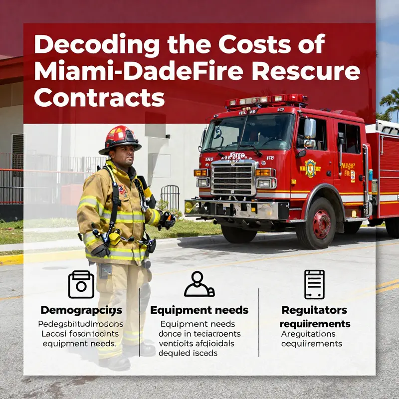 An overview of the components that structure Miami-Dade Fire Rescue contracts.