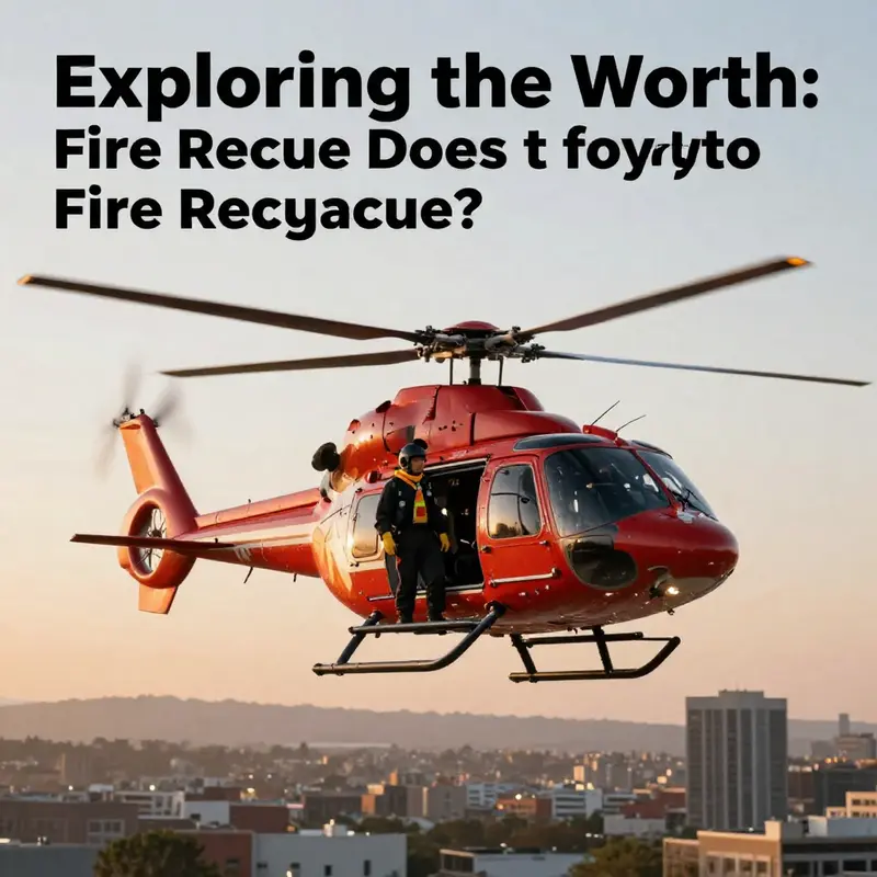 An overview of fire rescue flight operations highlighting compensation and job responsibilities.