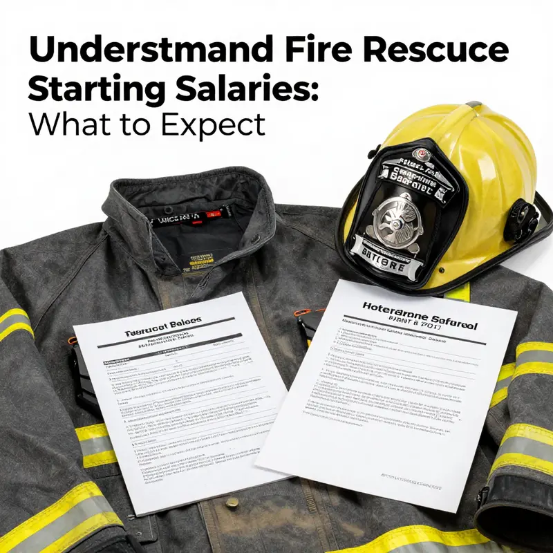 A visual representation of starting firefighter salaries across different regions in the U.S.