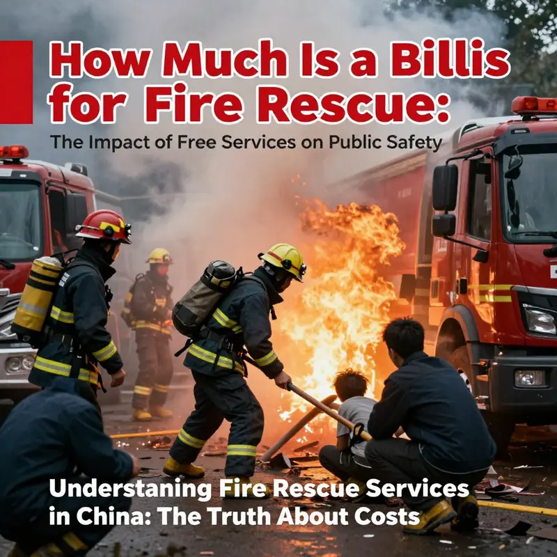 Firefighters in China offer their services with no fees, exemplifying community support.
