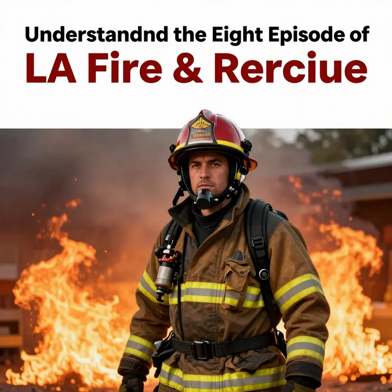 A heroic firefighter in gear with flames in the background, symbolizing the challenges and bravery of firefighting.