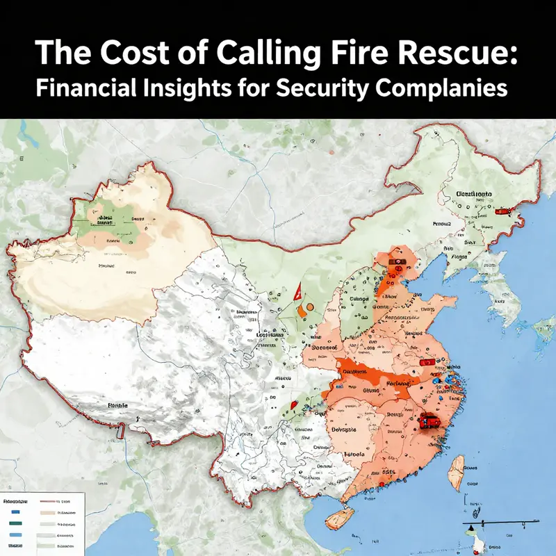 A detailed breakdown of fees associated with calling fire rescue services.