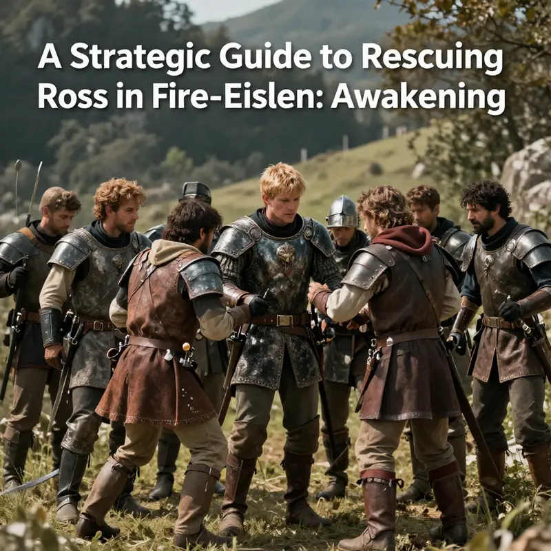 Recognizing the context of Ross’s capture sets the stage for the rescue mission.