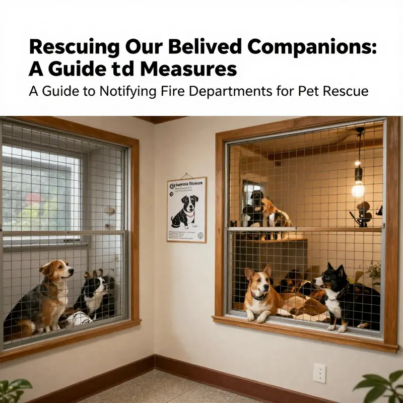 Firefighters are trained to handle emergencies, including urgent pet rescue situations.