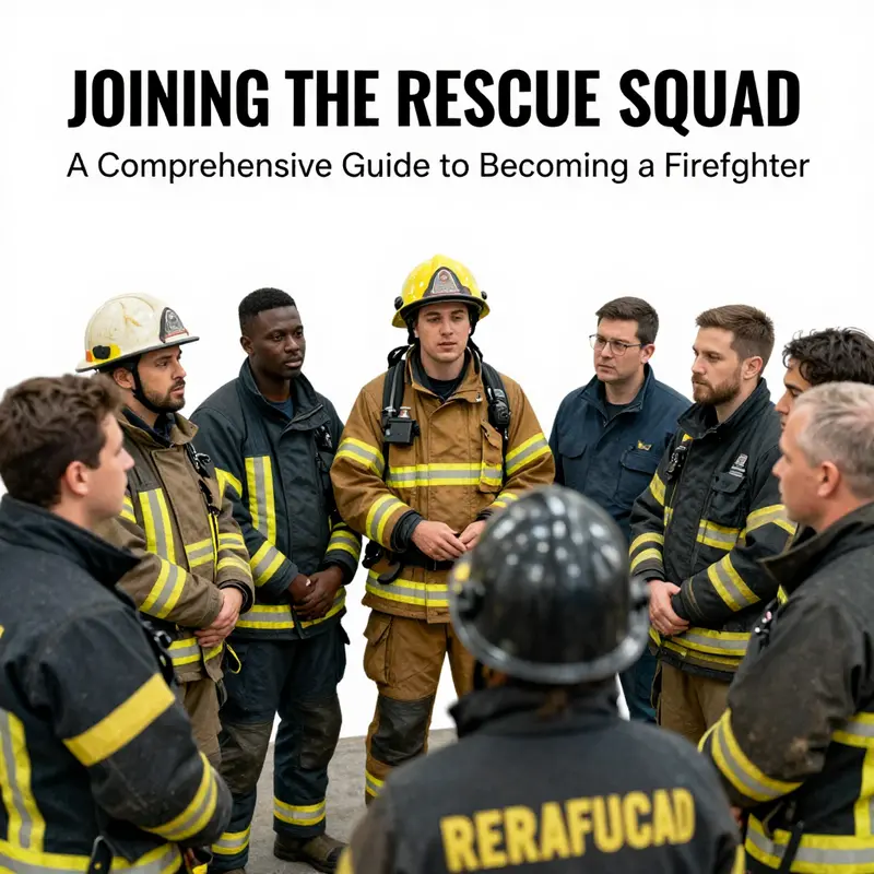 Understanding the basic eligibility criteria for joining the rescue squad fire department.
