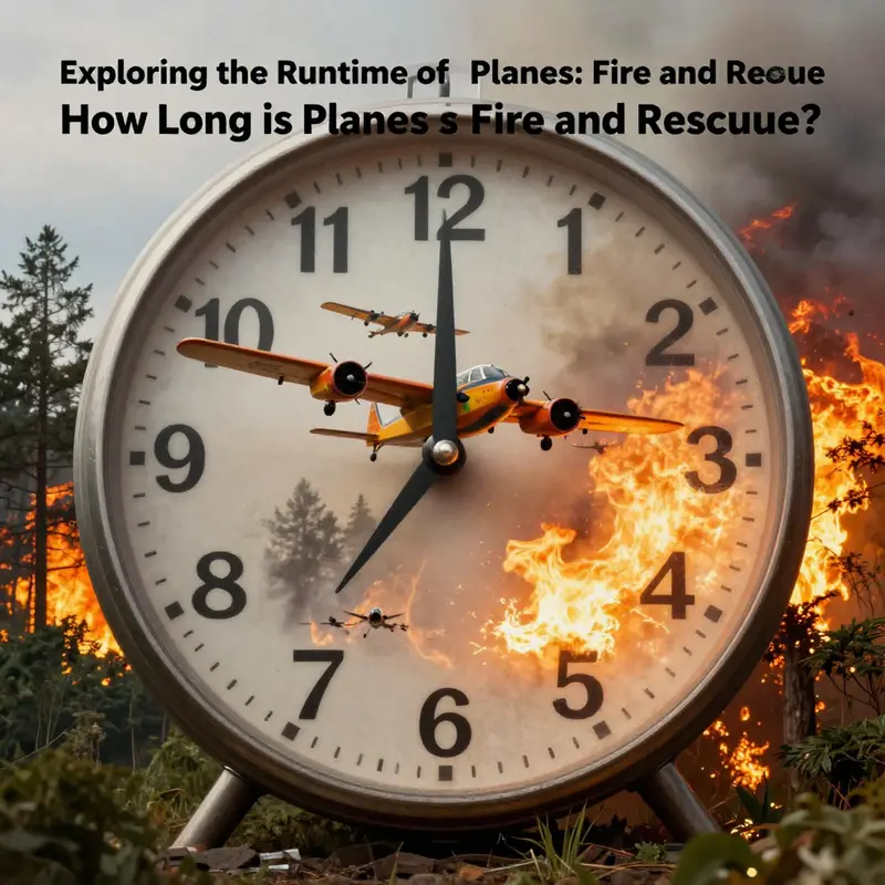 The contrasting elements of time and action in Planes: Fire and Rescue.