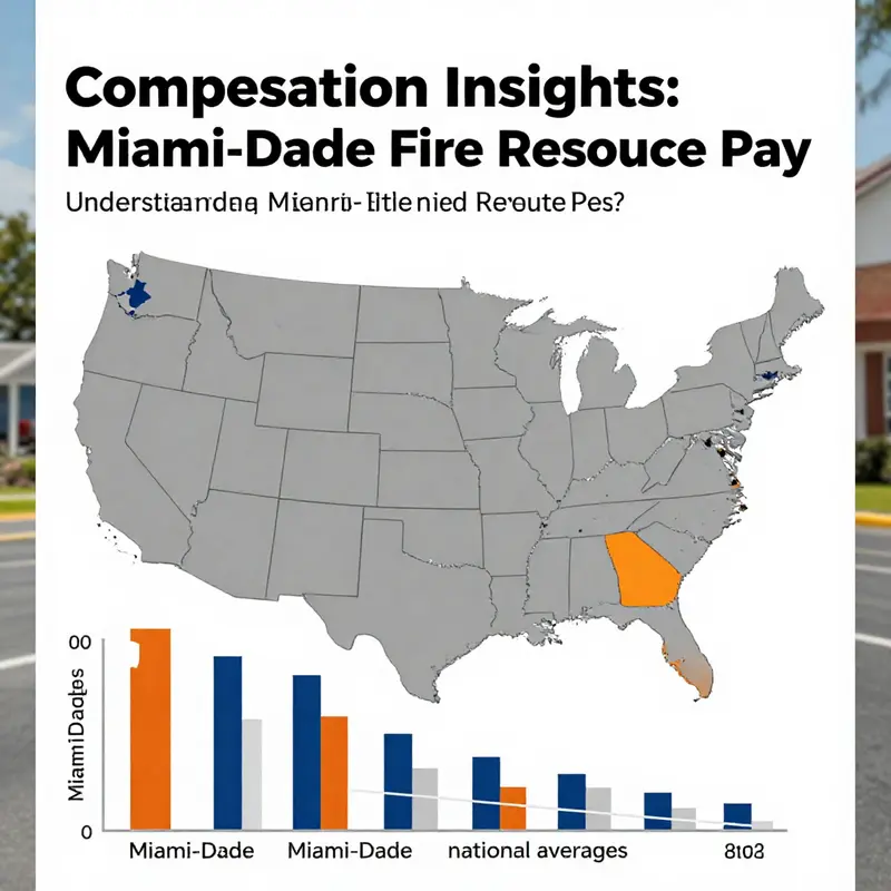 A Miami-Dade firefighter exemplifies commitment while representing the pay structure within the department.