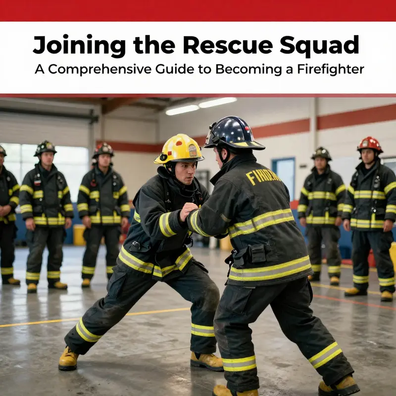 Understanding the basic eligibility criteria for joining the rescue squad fire department.