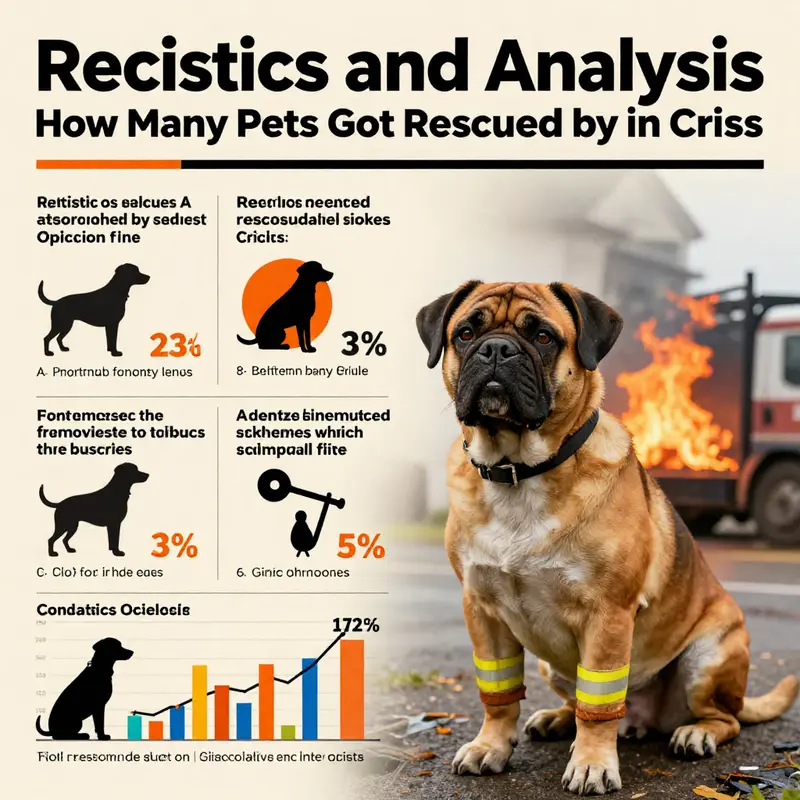 Firefighters shown providing care to rescued animals, reflecting the heroic efforts of rescue operations.