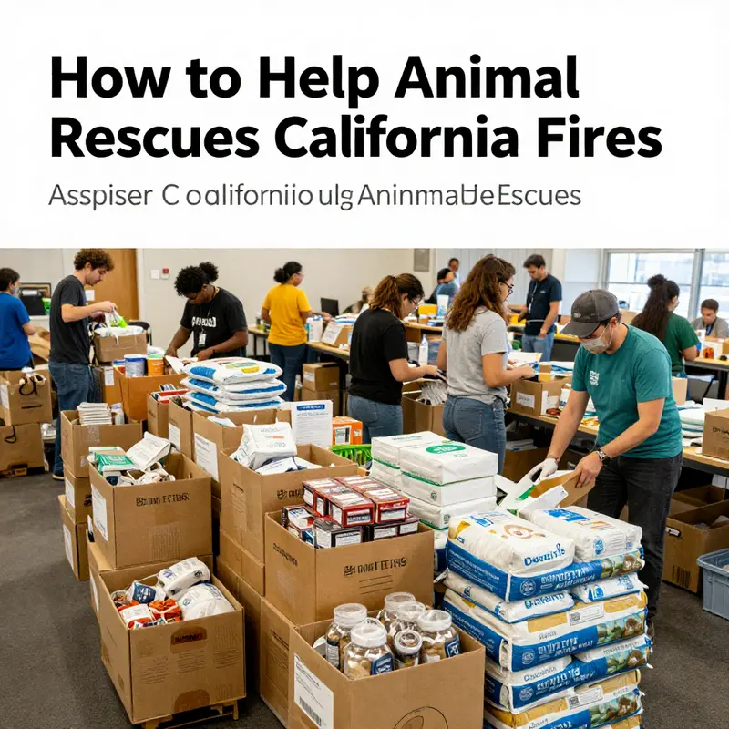 People contributing financially to support animal rescues during the California wildfires.