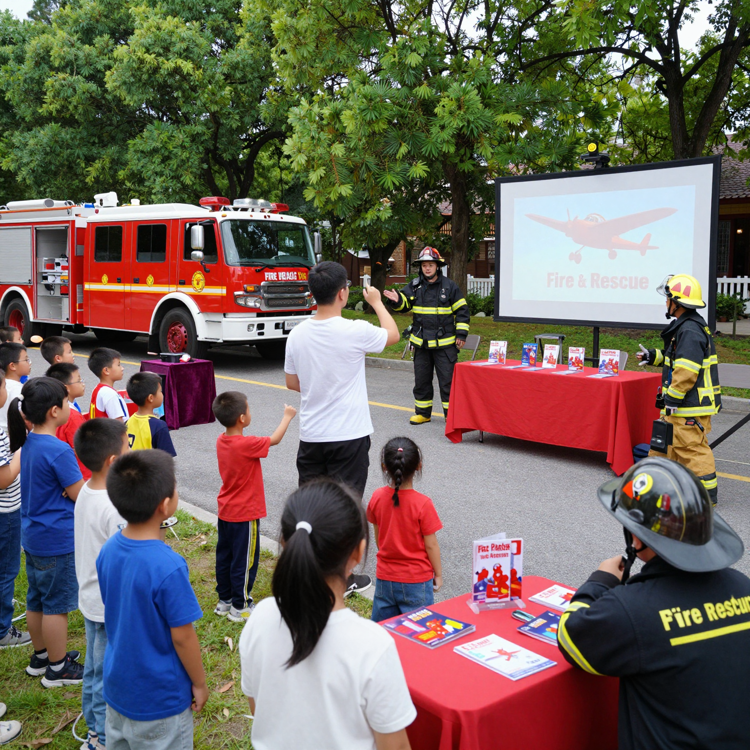 Community Event Promoting Fire Safety
