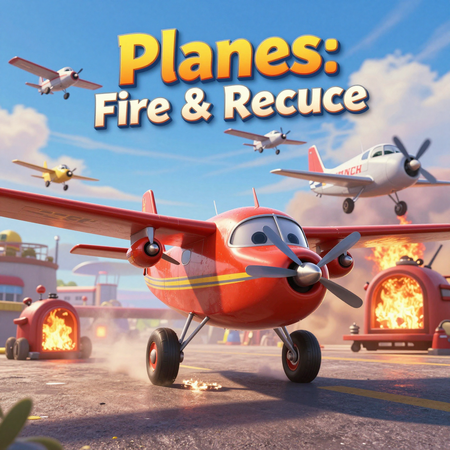 Planes: Fire & Rescue Movie Poster Planes: Fire & Rescue Movie Poster
