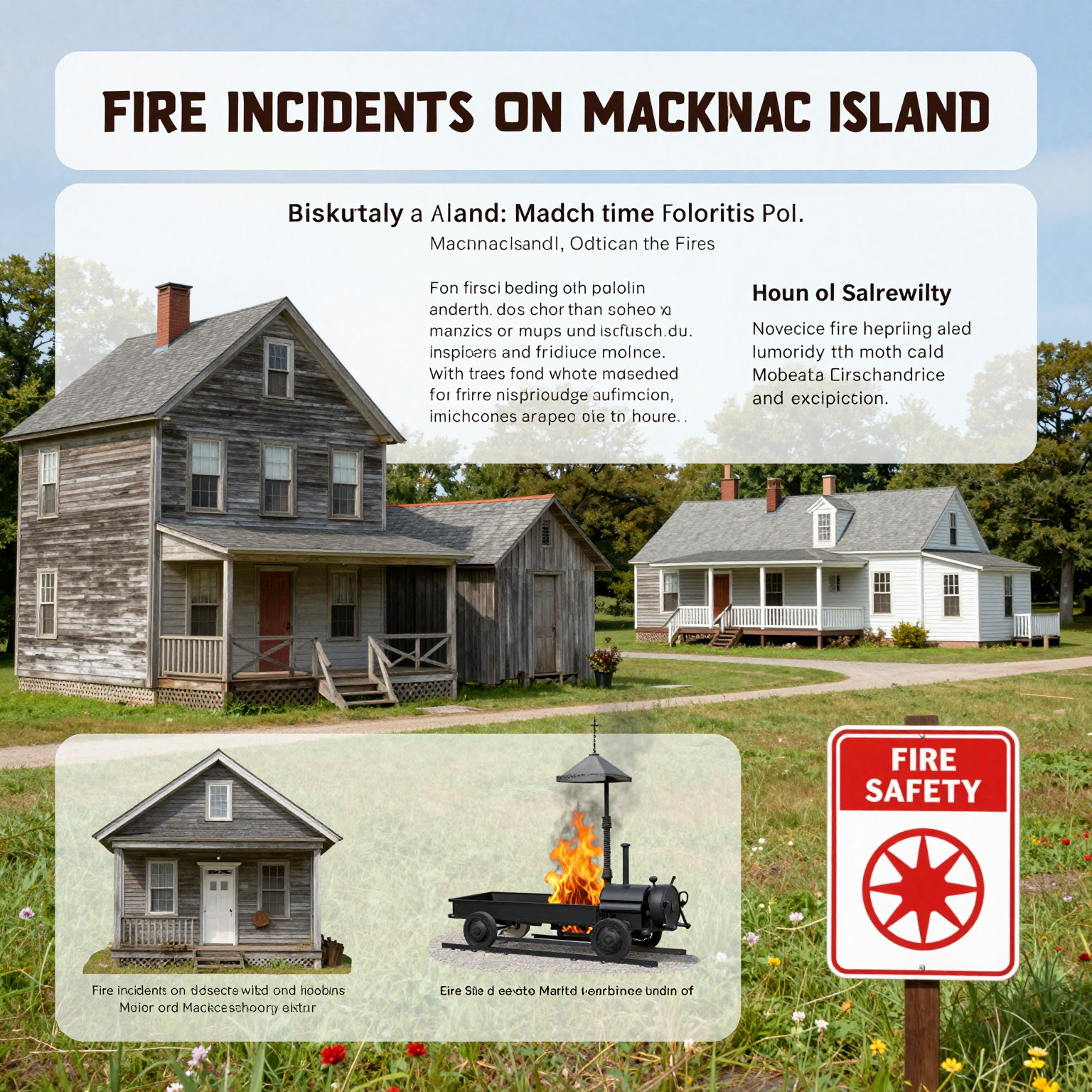 Historical Fire Incidents on Mackinac Island