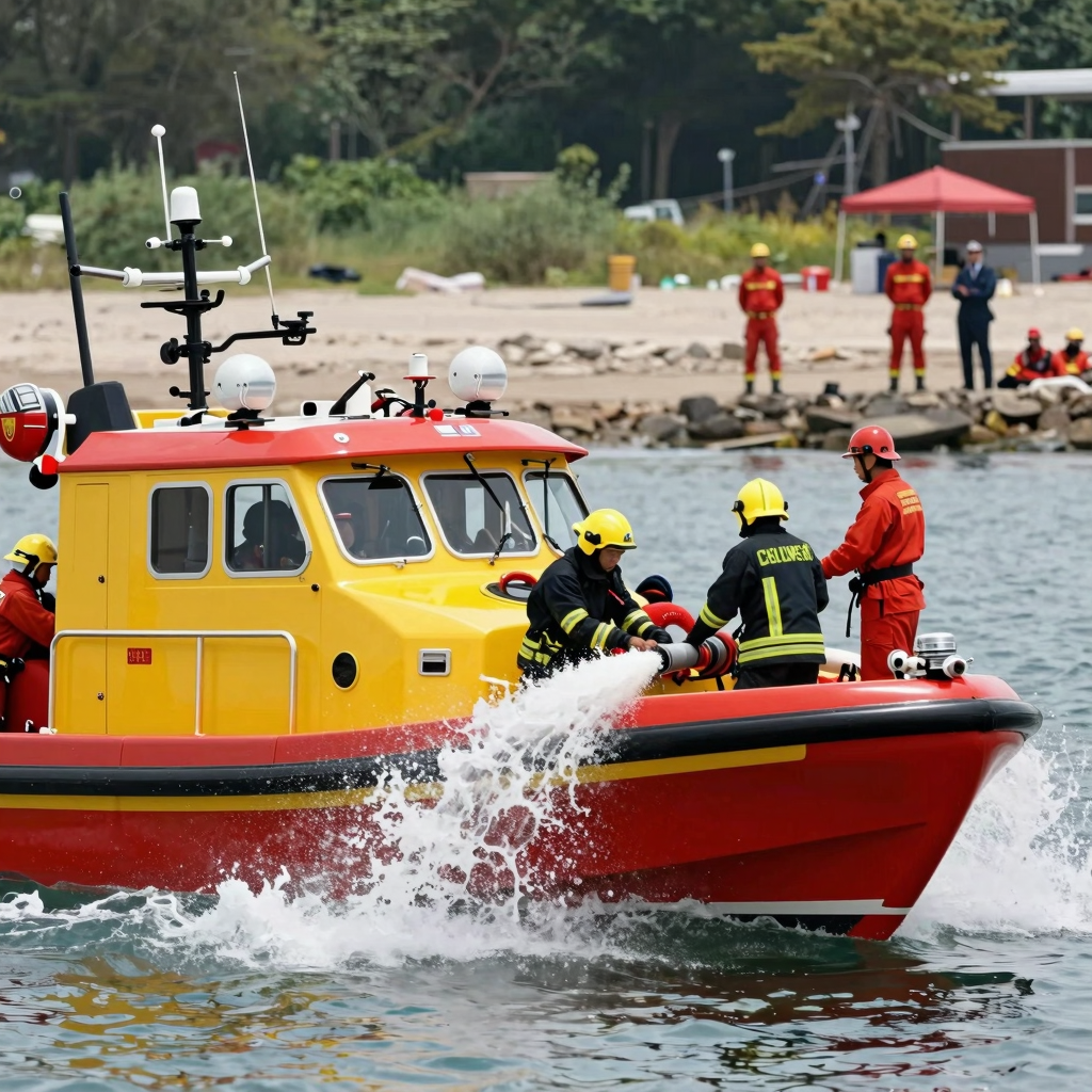 Fire Rescue Boat