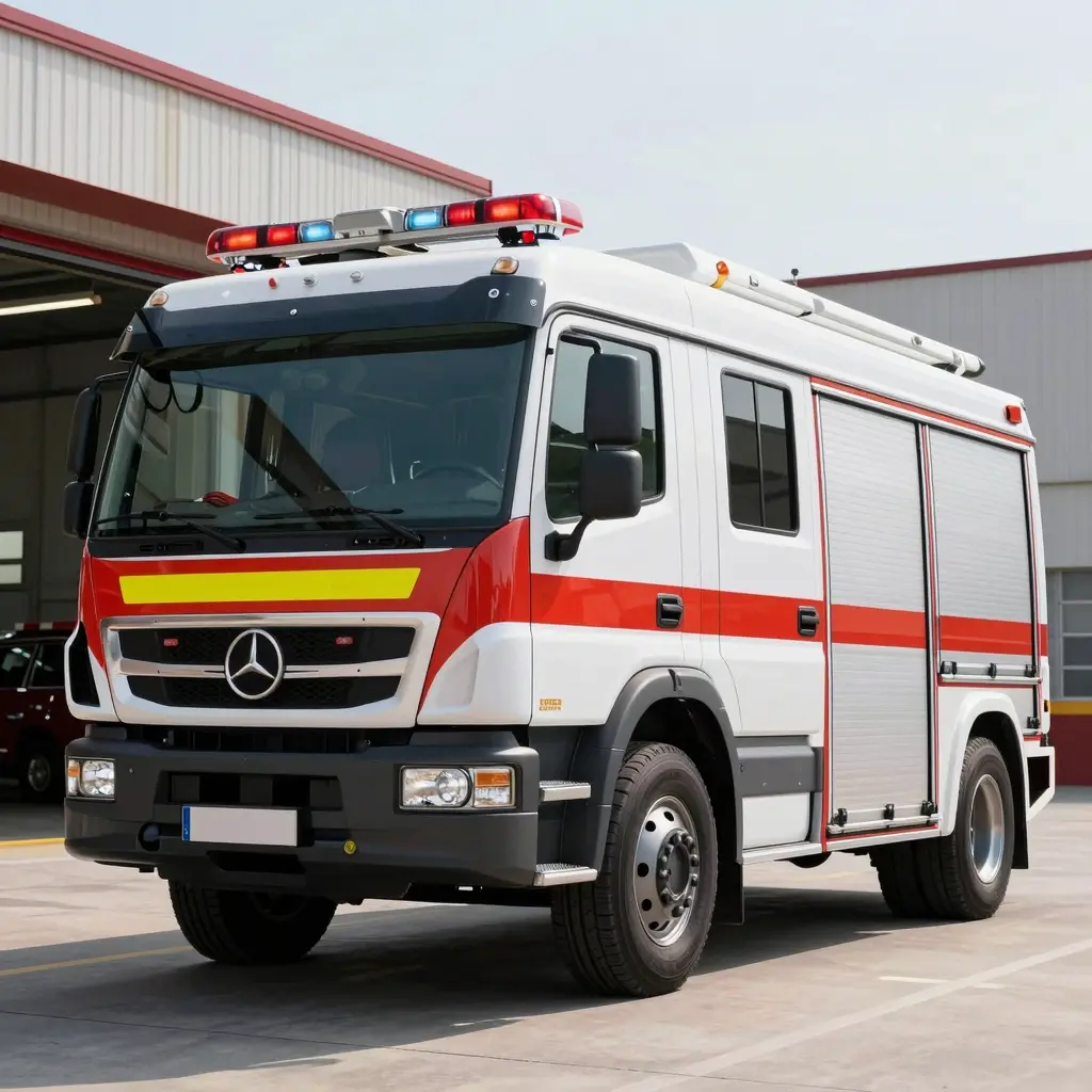 Modern Fire Command Vehicle