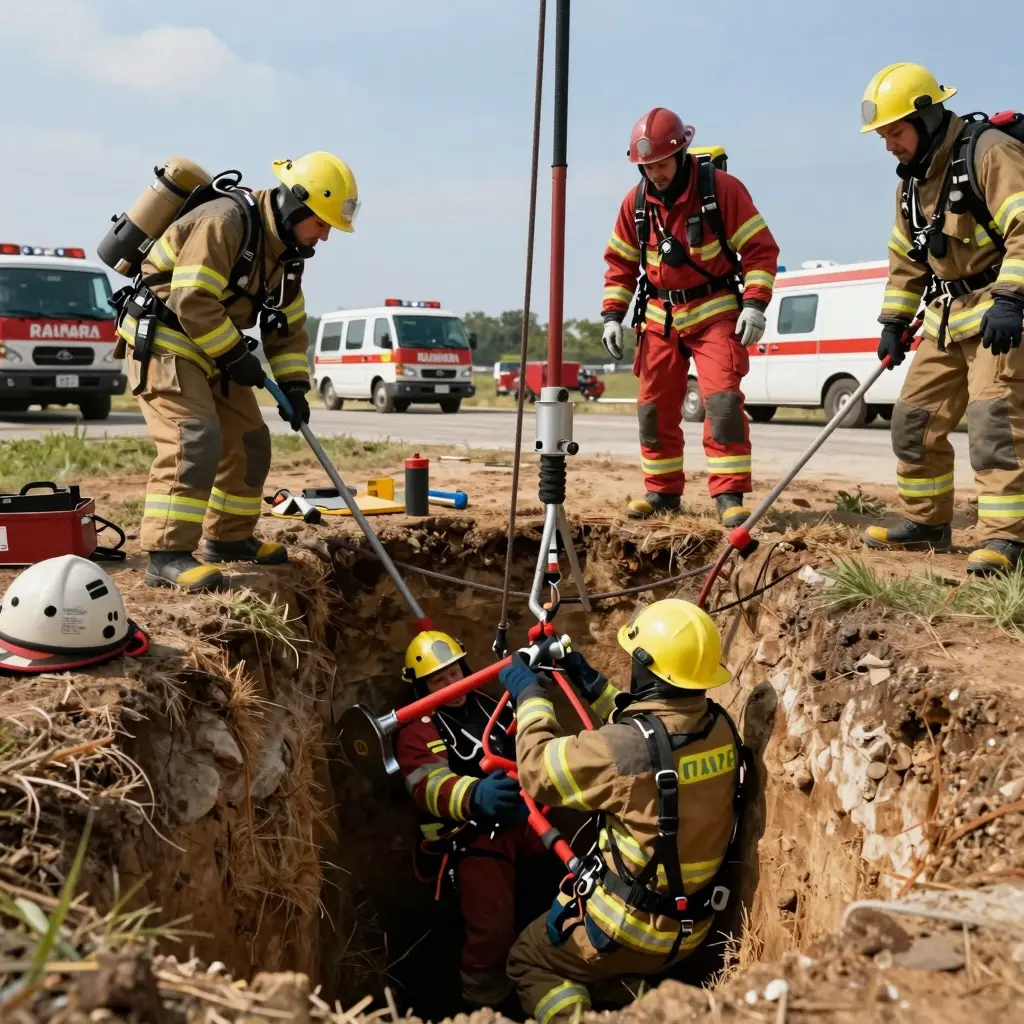 Trench Rescue Operation