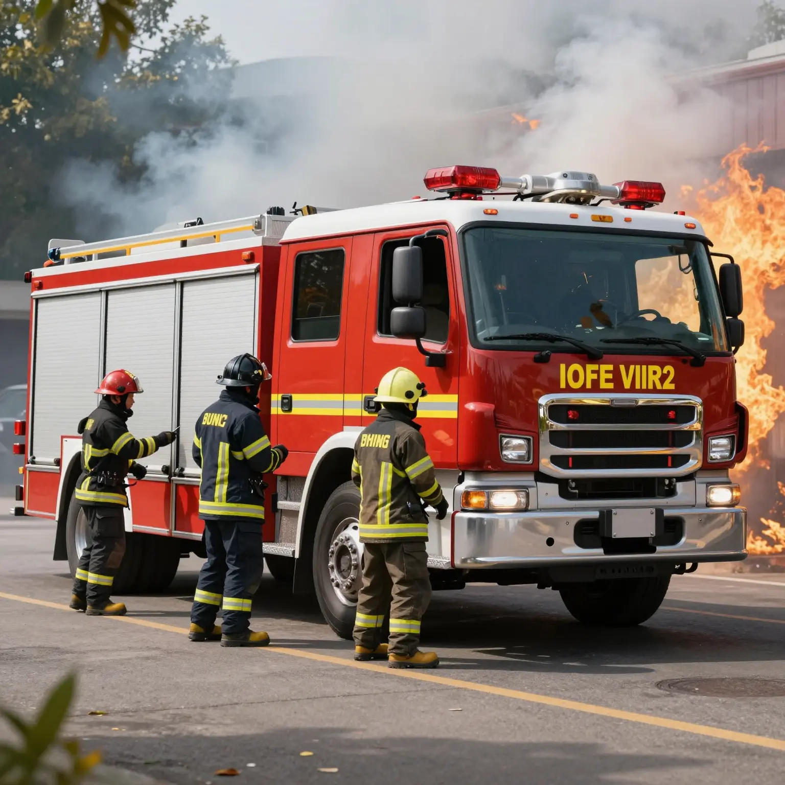Fire Truck in Action